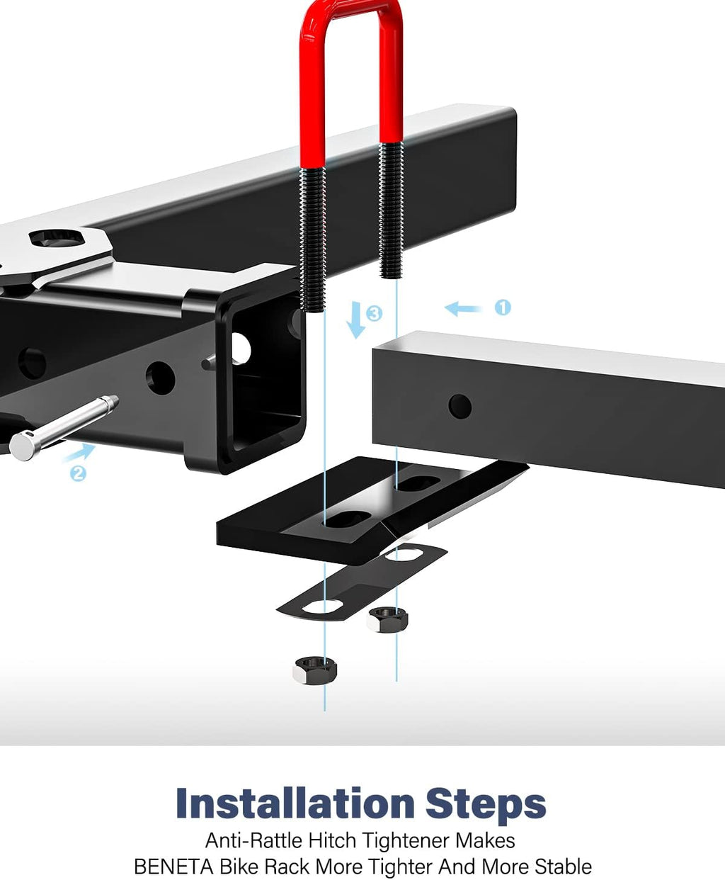 4 Bike Hitch Mount Bike Rack F360