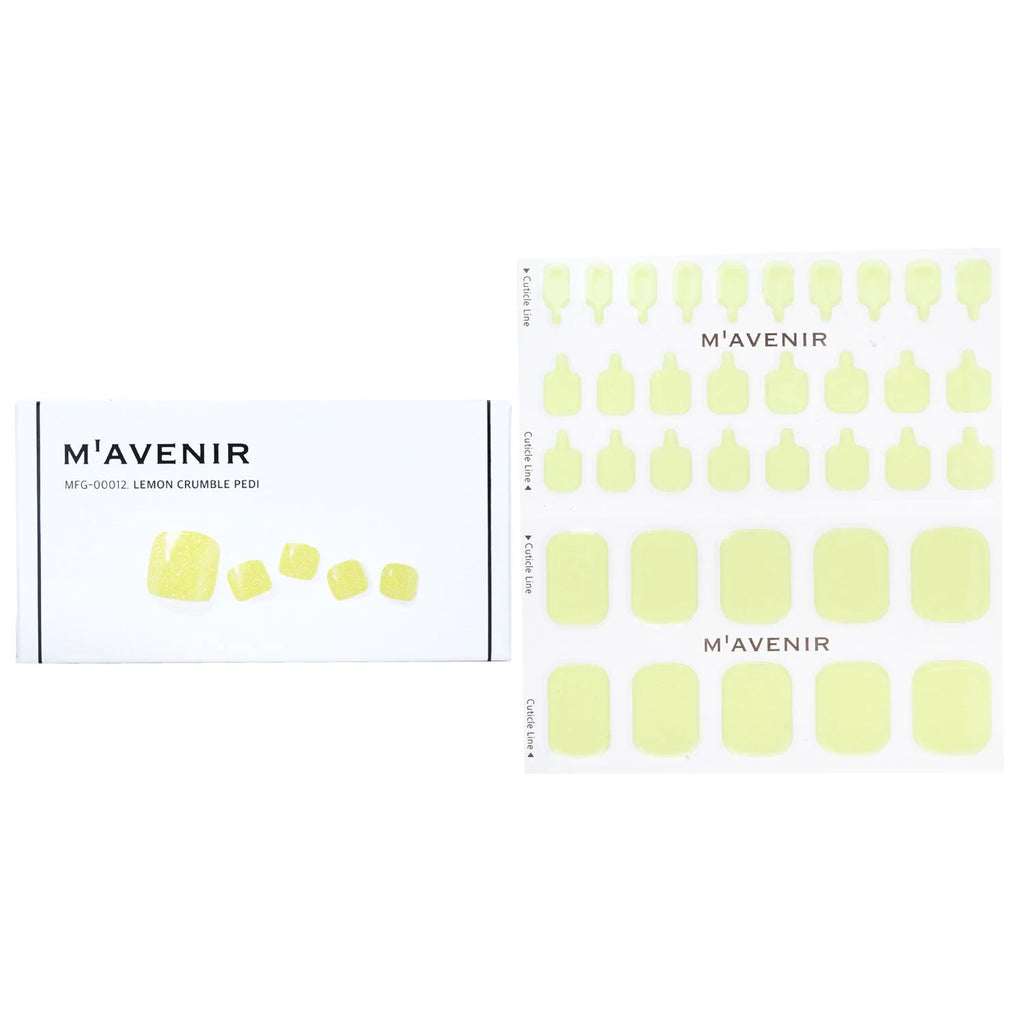 Yellow Pumpkin Nail Sticker 32pcs M437367