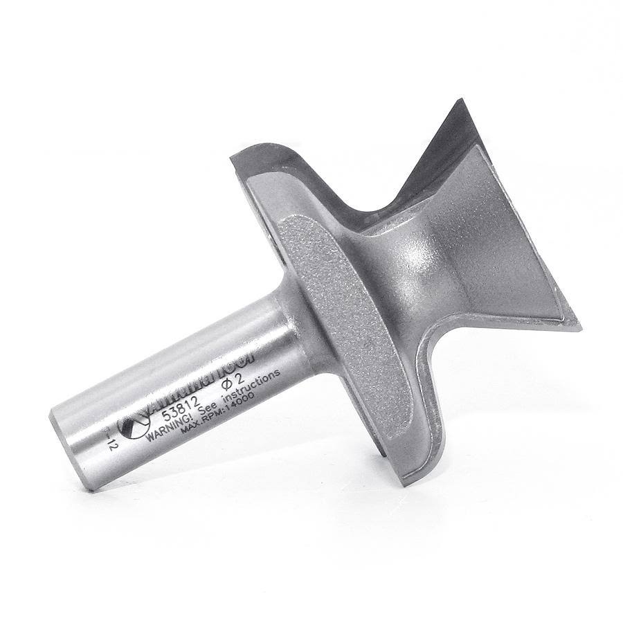 Carbide Tipped Finger Grip 1/4 x 3/16 Radius x 2 inch Dia x 1-1/4 x 1/2 Shank P14436