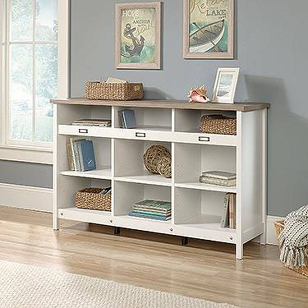 Soft White 9-Cubby Storage Unit I280