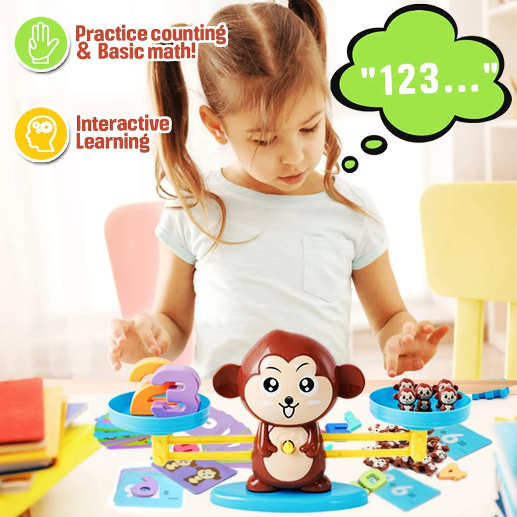 Balance Board Game Math Learning STEM Toy for Kids Ages 3 4 5 6 W365