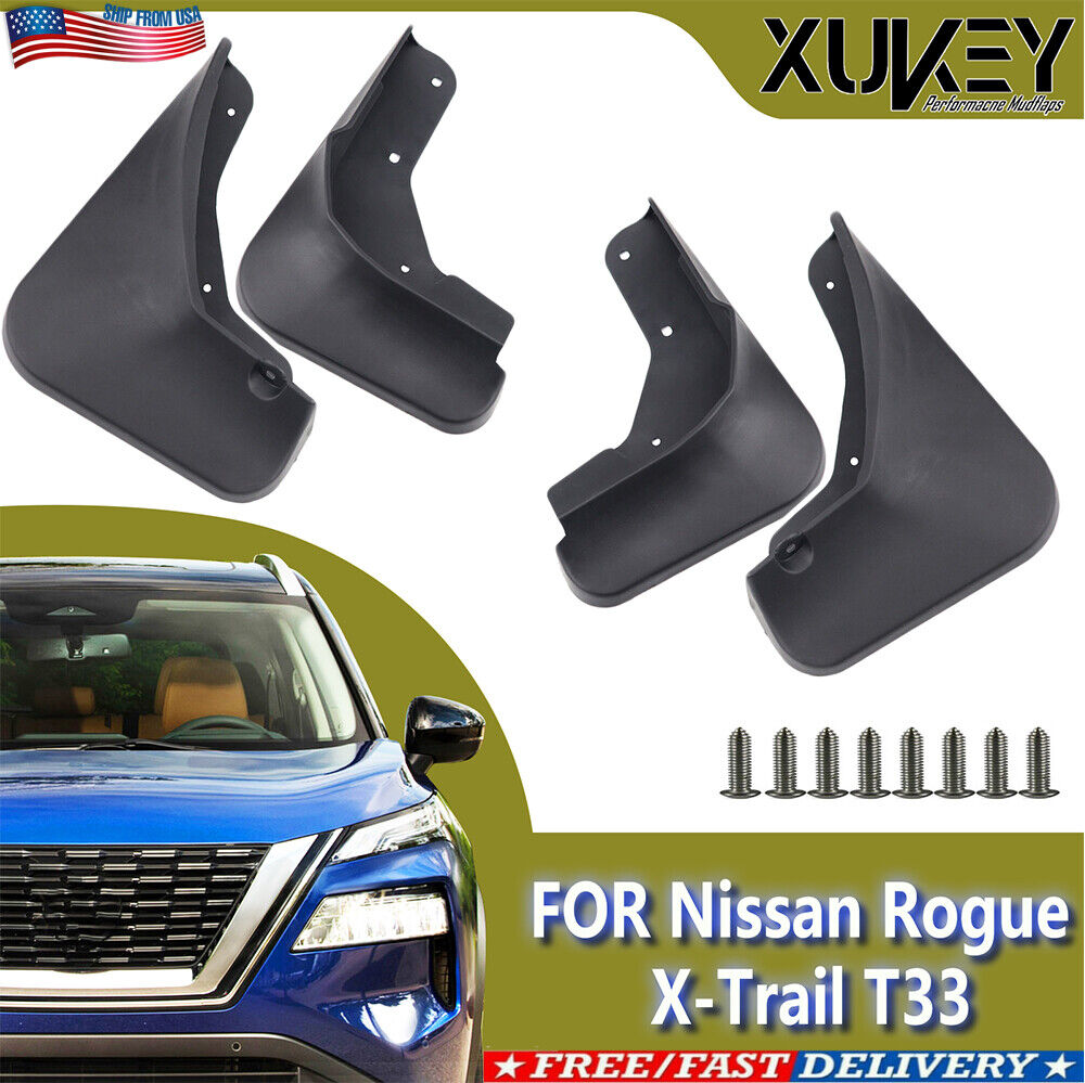 4X Mud Flaps For Nissan Rogue X-Trail 2021 2022 2023 Z4632
