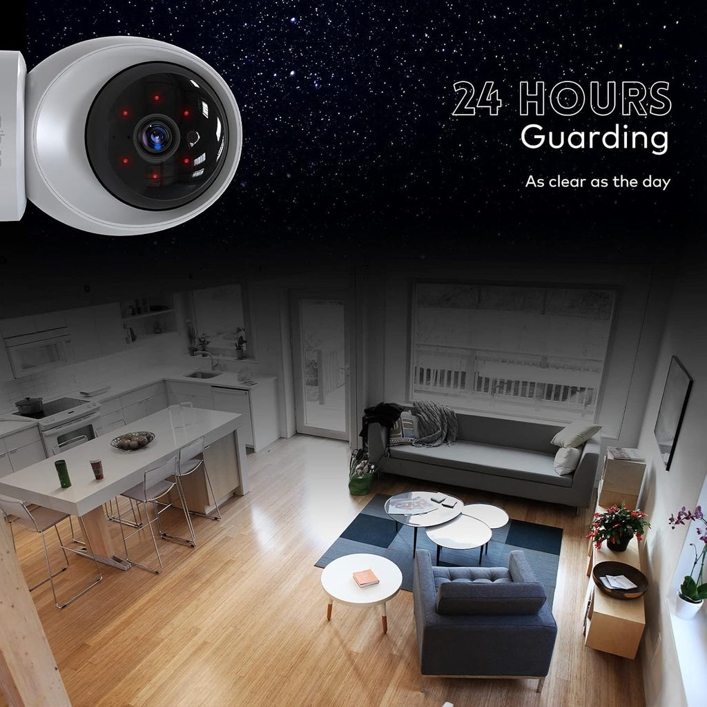 1080P WiFi Security Cameras Indoor, Pack of 2 L641
