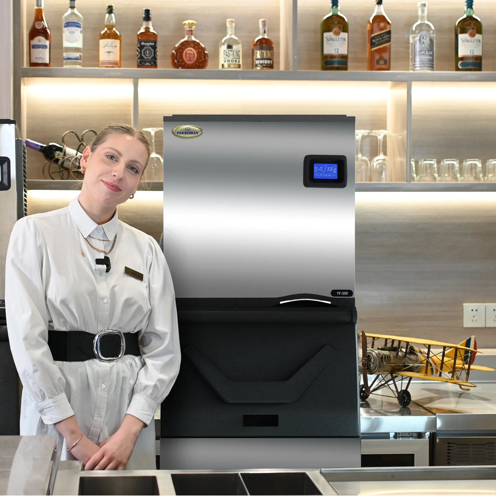 Commercial Ice Maker Machine with Stainless Steel Compressor A14087