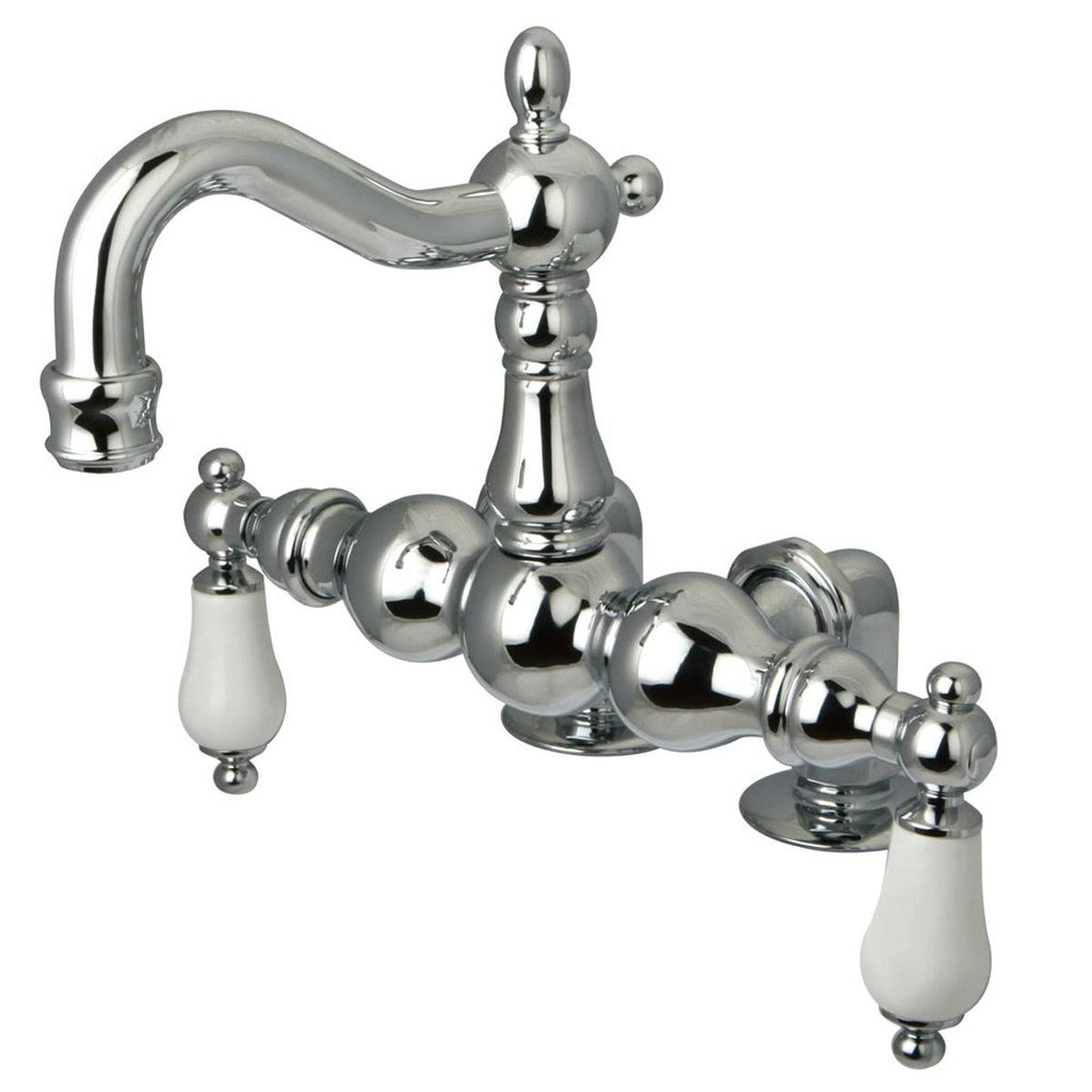 Vintage Satin Nickel Clawfoot Tub Filler Y4720