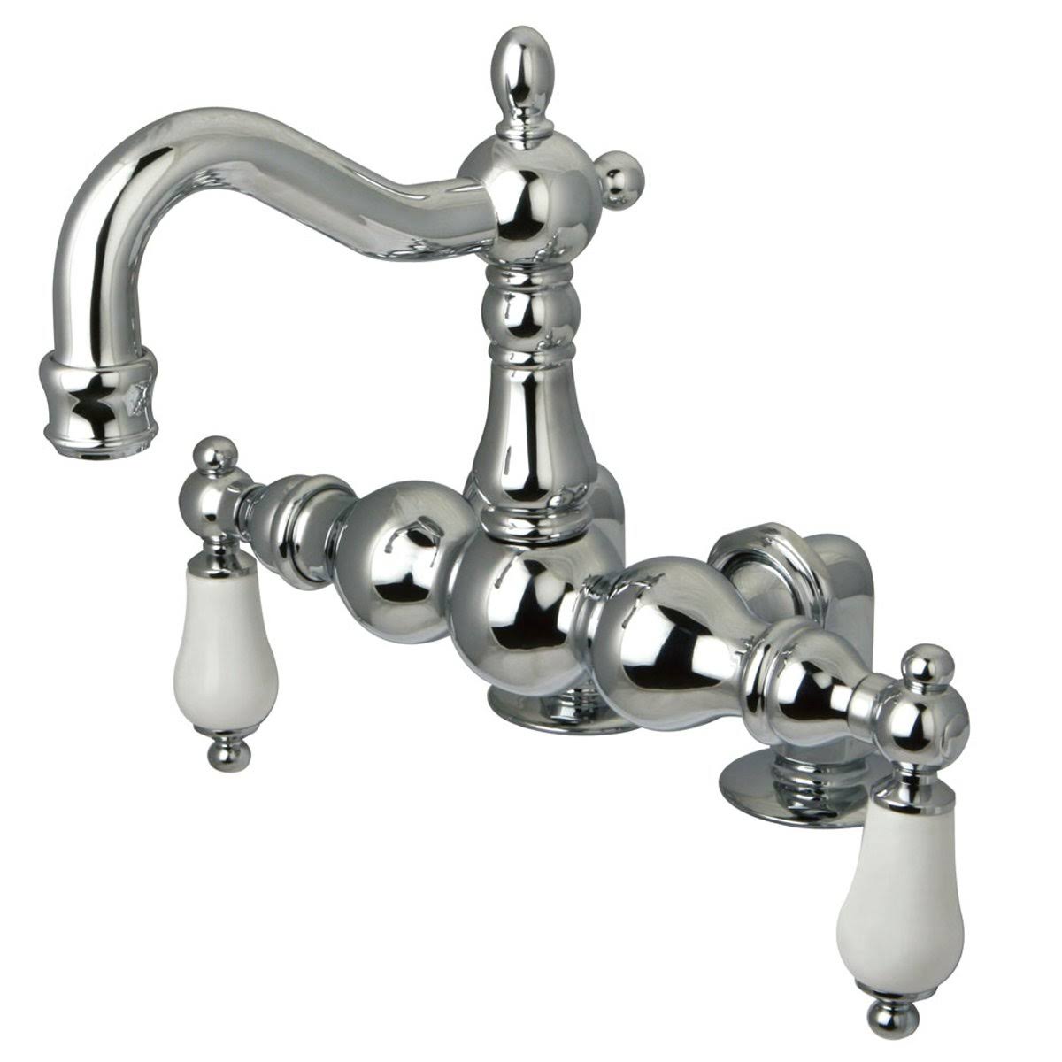 Vintage Satin Nickel Clawfoot Tub Filler Y4720
