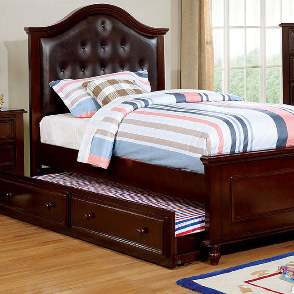 Dark Walnut Full Bed P28503