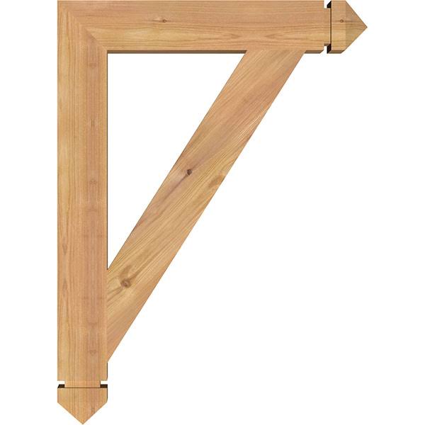 Western Red Cedar Smooth Bracket O832226