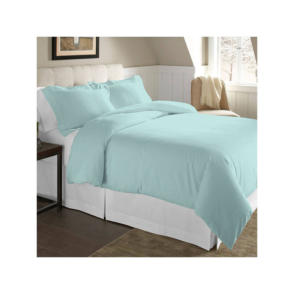 King Flannel Duvet Cover Set L651