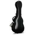 Black Fiberglass Tenor Ukulele Hard-Shell Case H506