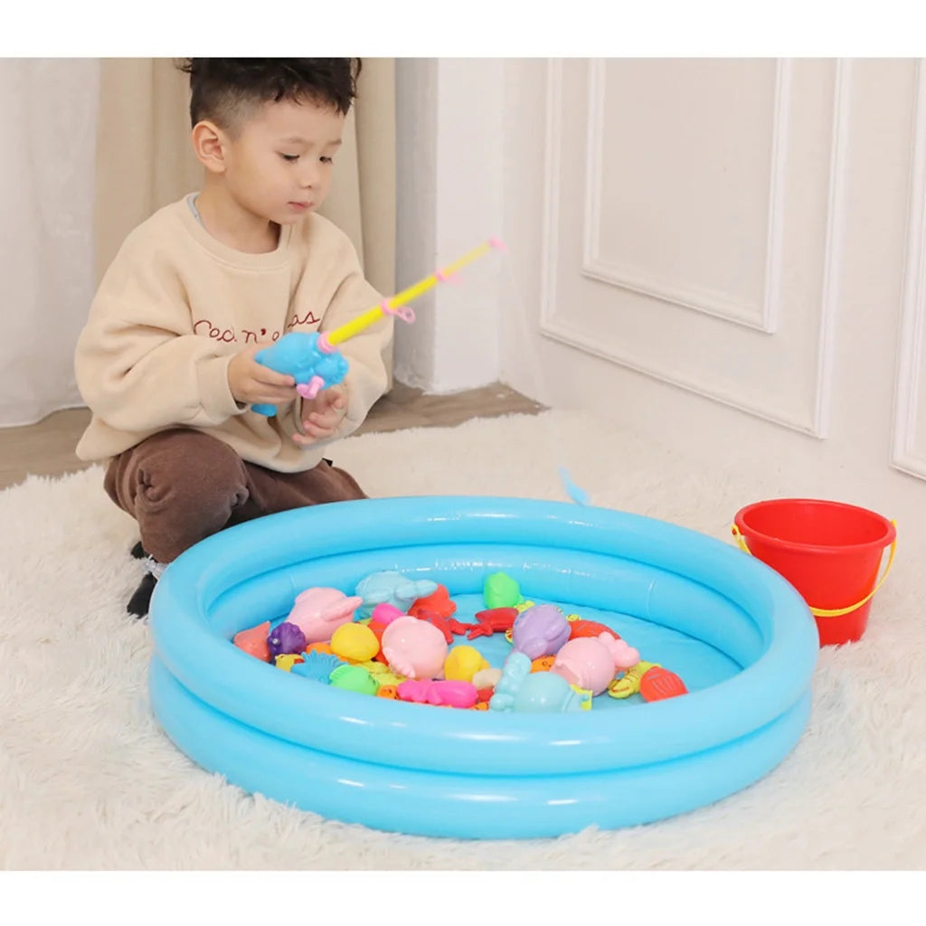 Magnetic Fishing Toys Plastic Fish Rod Set F29908