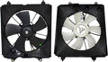 Radiator Cooling Fan with A/C Condenser Fan for 2007-2009 Honda CR-V Left & Right Q486