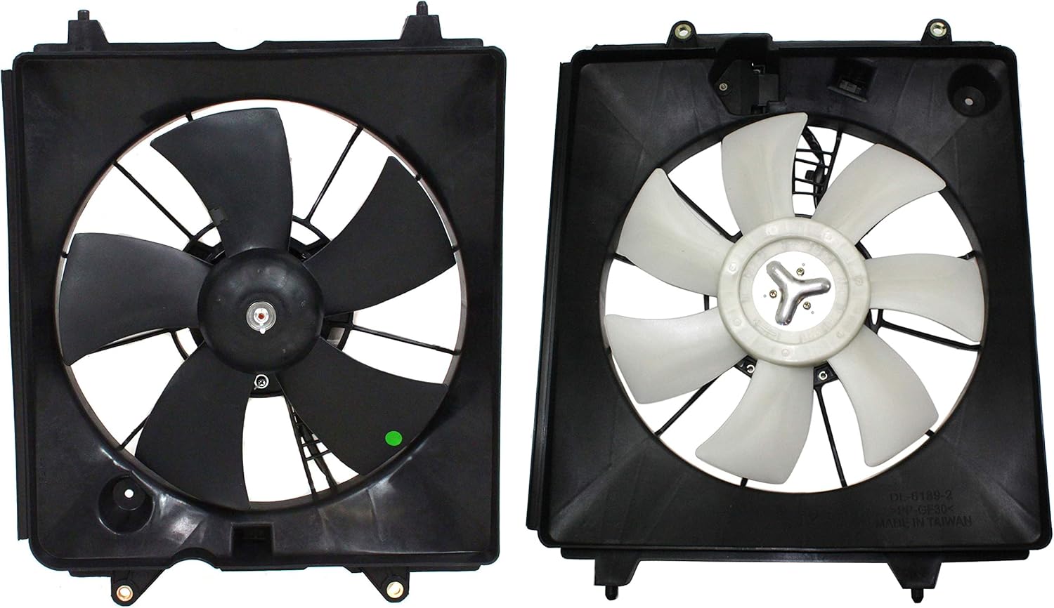 Radiator Cooling Fan with A/C Condenser Fan for 2007-2009 Honda CR-V Left & Right Q486