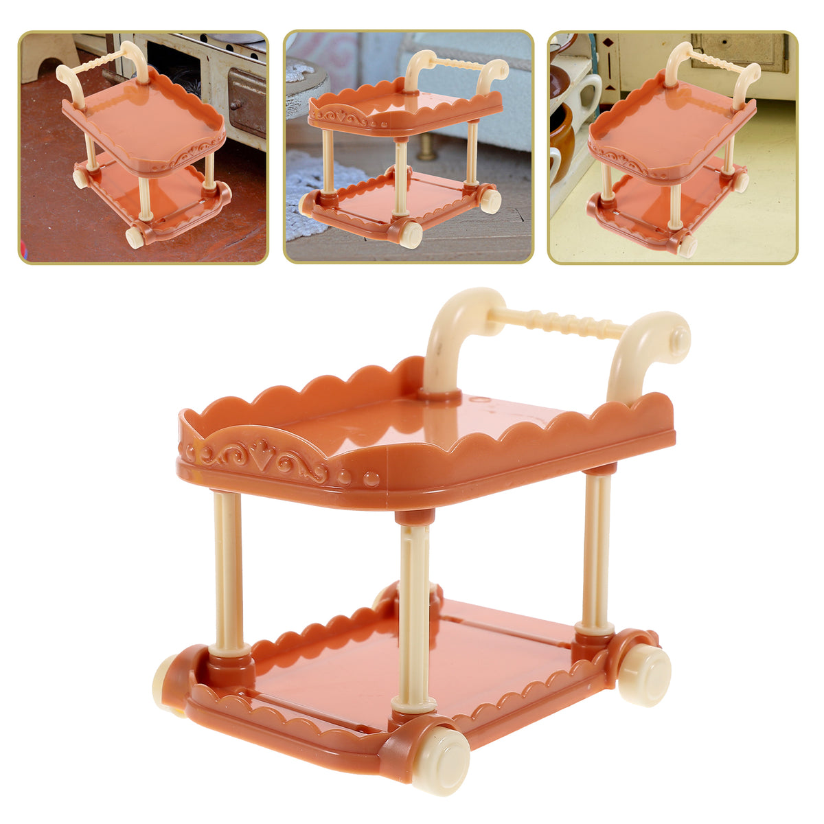 Miniature Kitchen Cart Dollies W968266