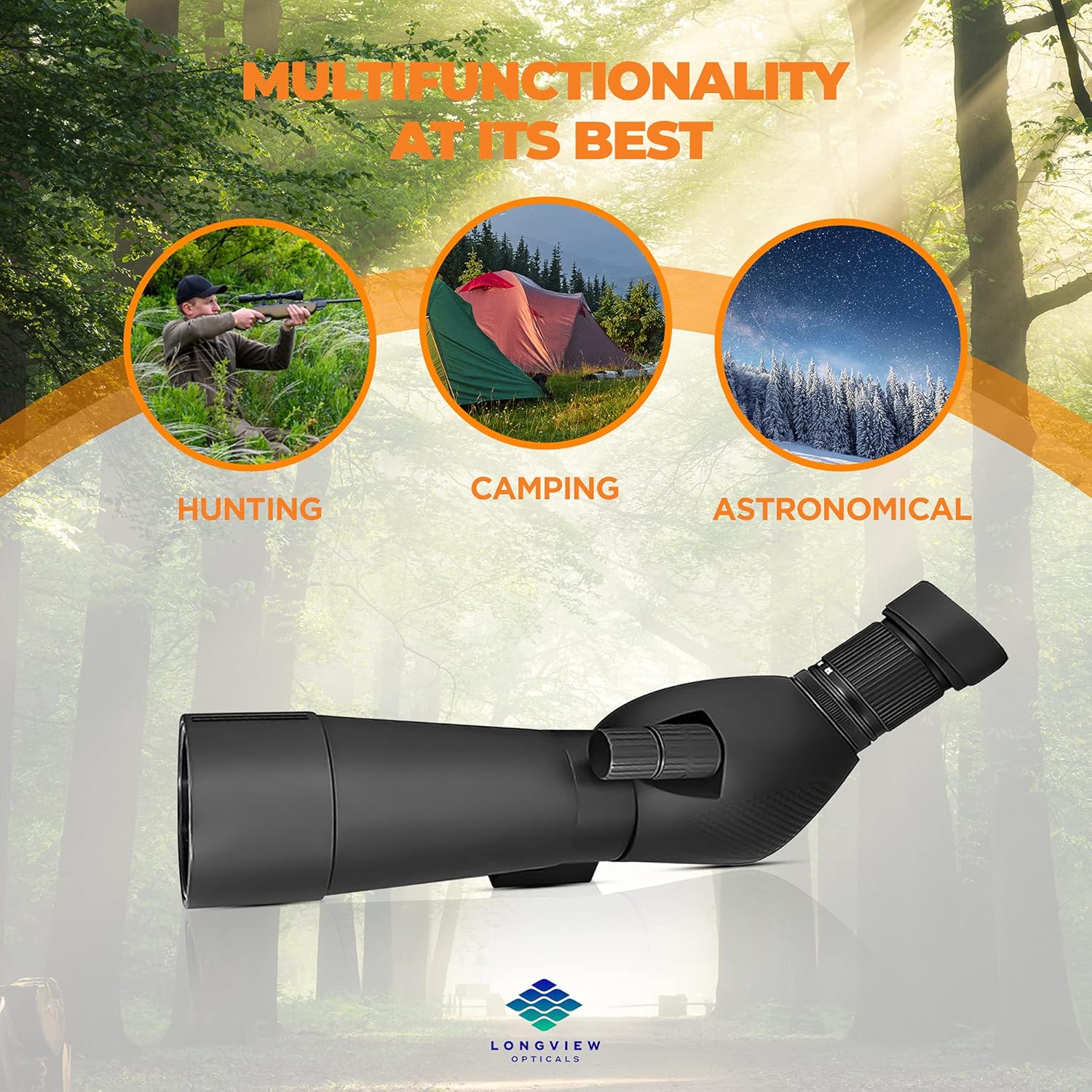Bird Spotting Scope with Tripod and Phone Adapter O88111