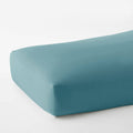 Mineral Blue California King Cotton Percale Fitted Sheet K7066
