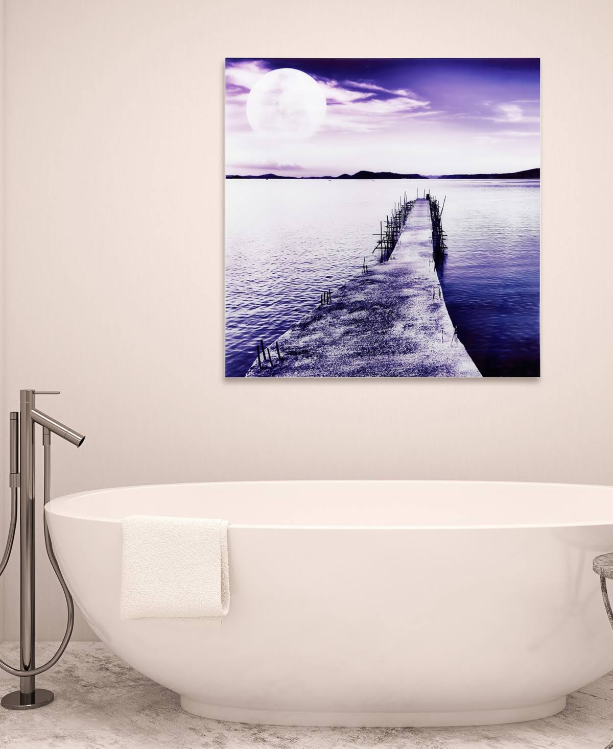 Frameless Tempered Glass Graphic Art K66227