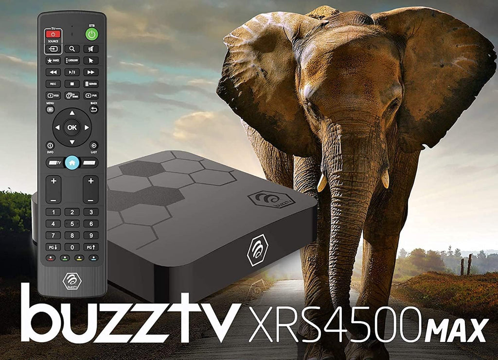 BuzzTV XRS4500 Max Android 9 4GB Ram 128GB Storage 4K Ultra HD J419354