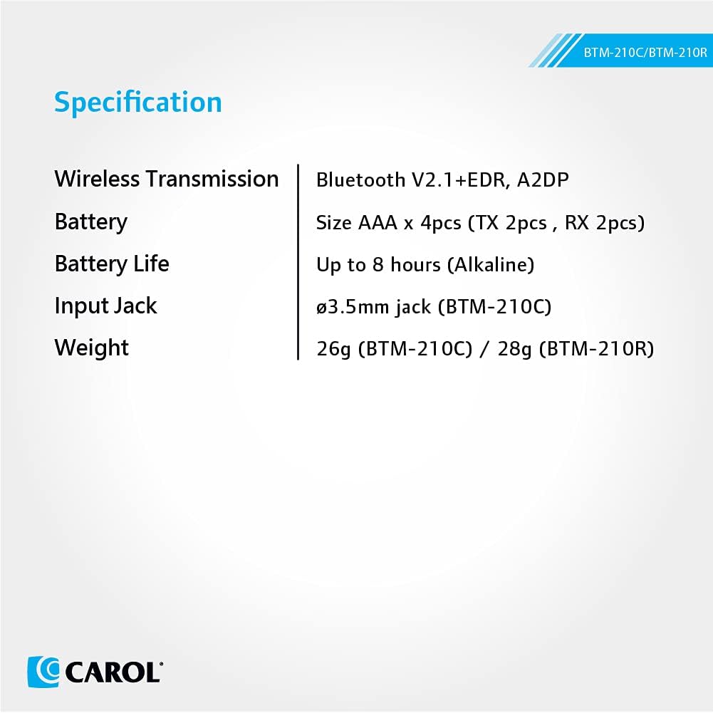 Plug-on Microphone Wireless System with Bluetooth Wireless Transmission D716