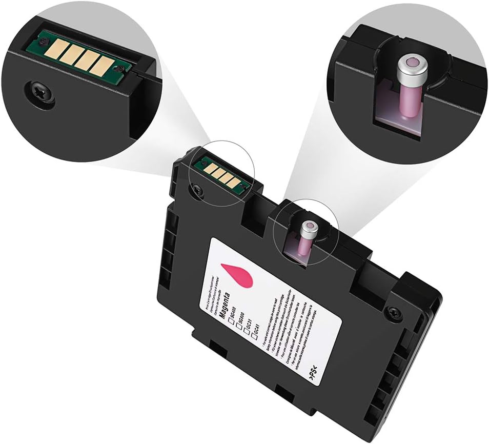 Sublimation Ink Cartridge 4-Pack for Sawgrass Virtuoso SG400 SG800 Printer B9360