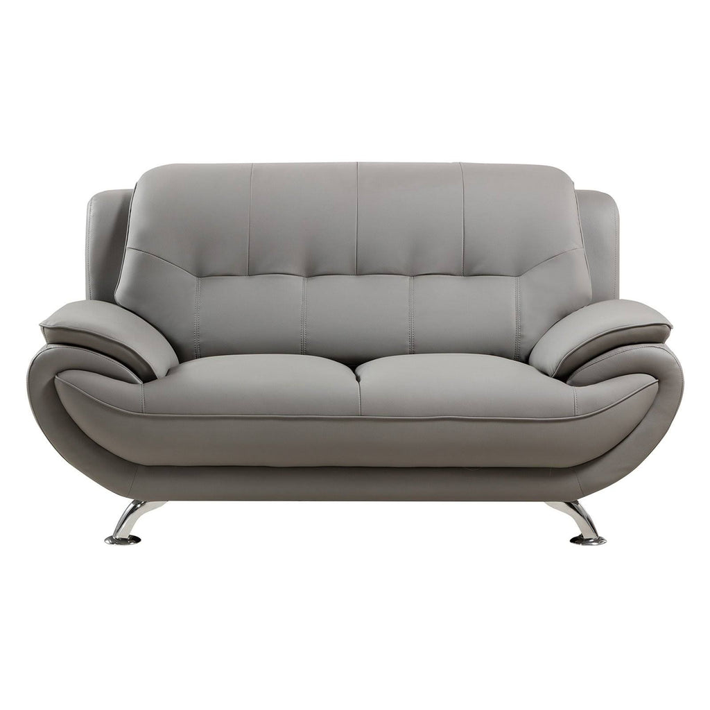 Gray Loveseat I50009