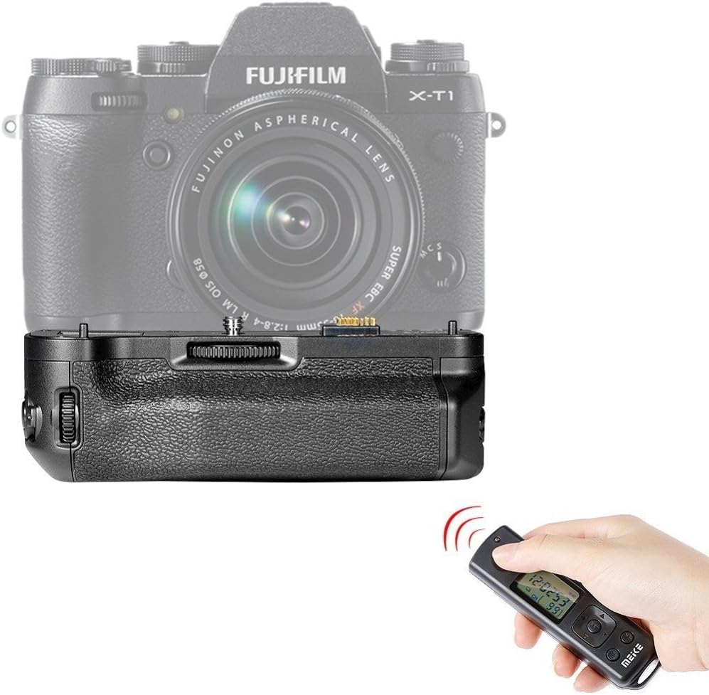 Vertical Batty Grip Holder with LCD Screen Display 2.4GHz Wireless Remote Control P293415