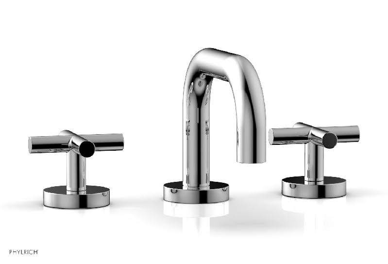 Bathroom Faucet with Cross Handles and Low Spout G35062