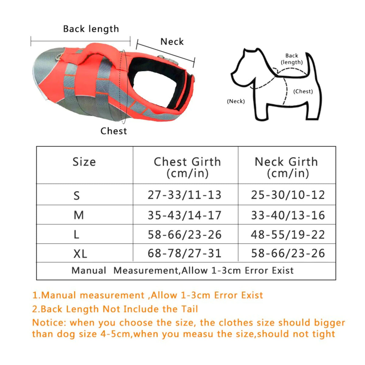 Dog Life Jacket Safety Vest J479715