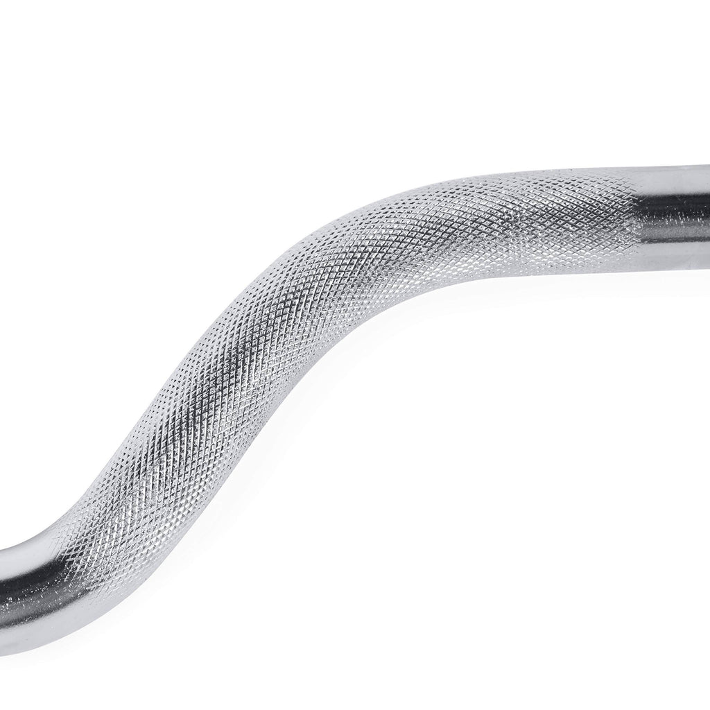 Chrome Olympic Super Curl Bar X96505