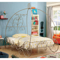 Champagne Metal Bed Twin W838