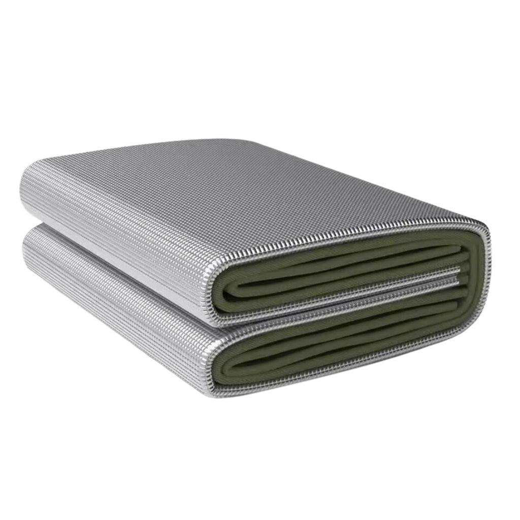 Camping Mat Aluminum Foil Sleeping Mattress Pad Waterproof Folding Insulation Foam Sleeping Mat 200cmx300cmx0.5cm C296521