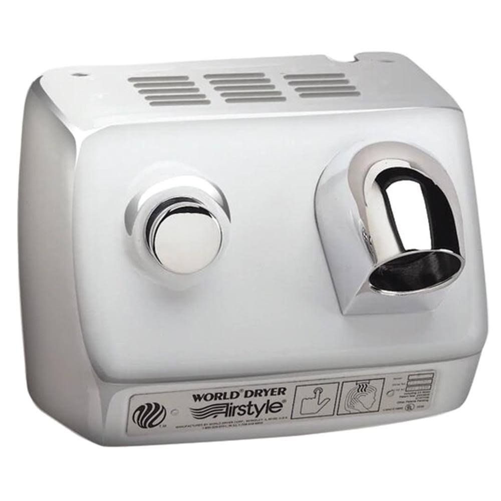 Stainless Polished Hair Dryer B103