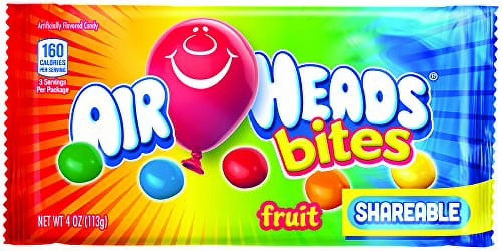 Bites Candy Peg Bag, Fruit, 4 oz (Bulk Pack of 18) X661939