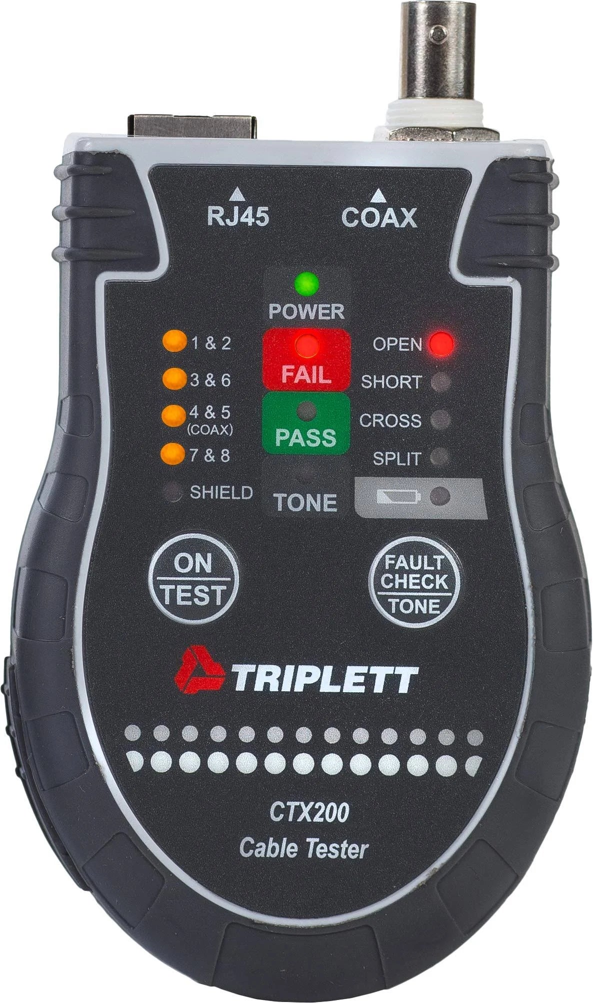 Pocket Cat RJ45 Coax Tester C77027