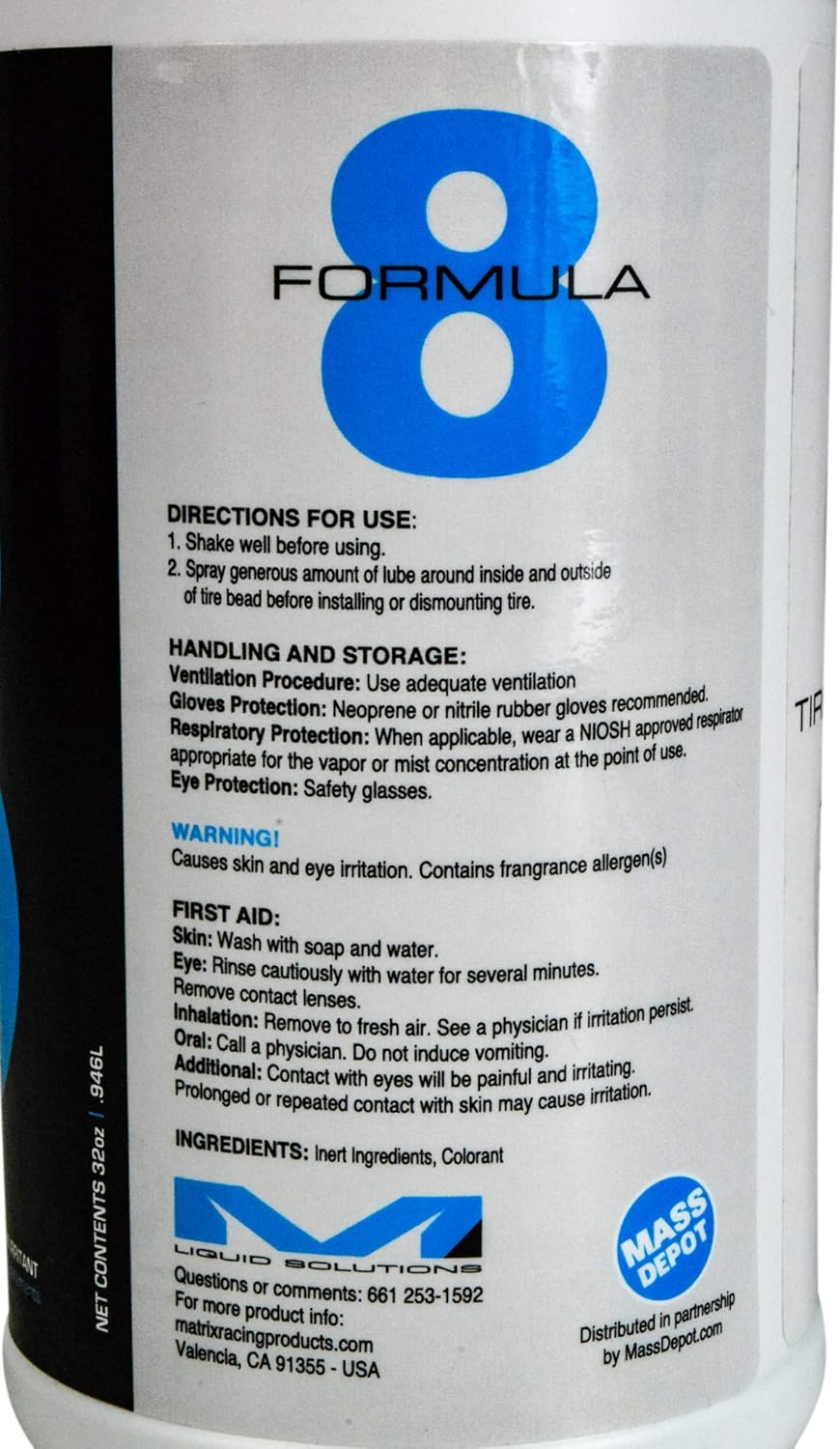 8 Pack Tire Changing Lube 32oz N636