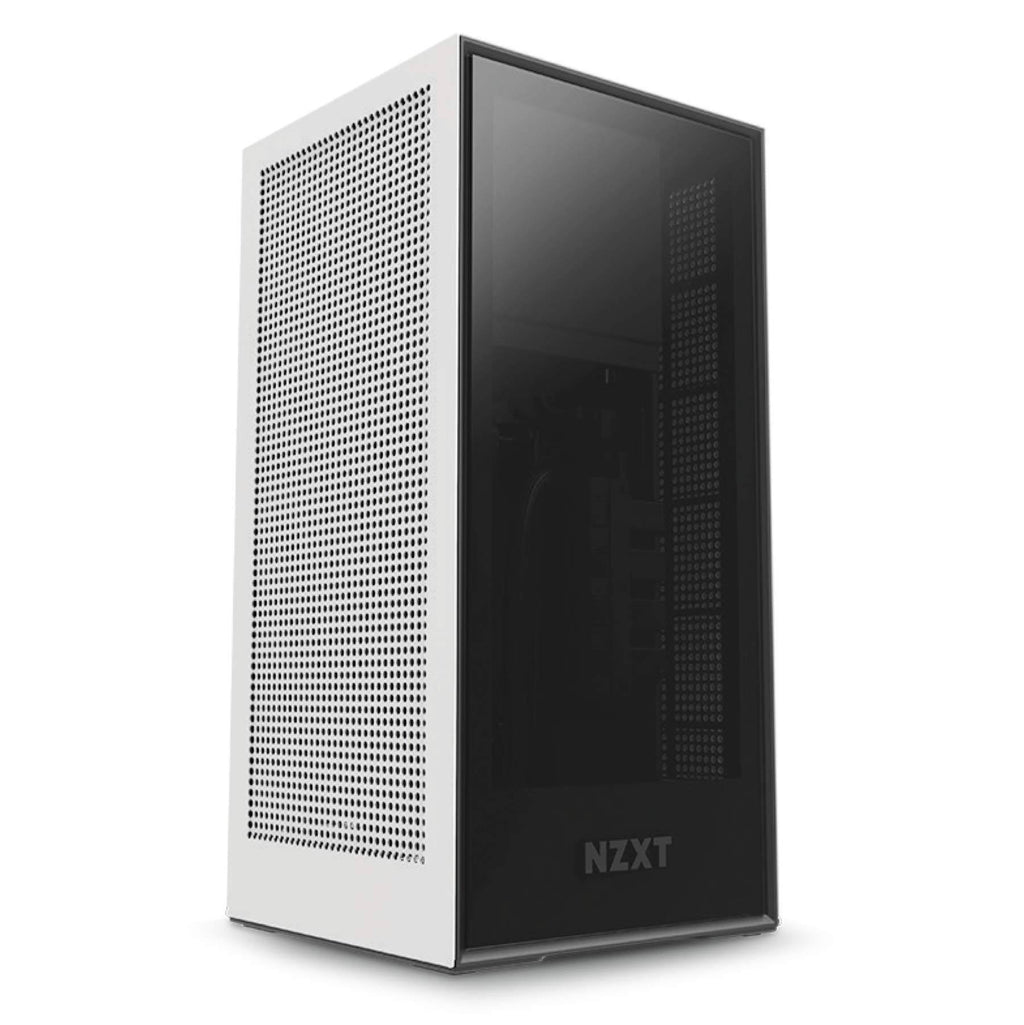 Matte White Mini-ITX Computer Case J4352
