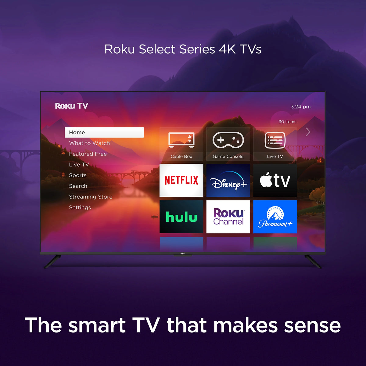 75" 4K HDR Smart TV with Enhanced Voice Remote I77086