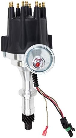 Black Cap Distributor for Pontiac V8 Engine Q1366