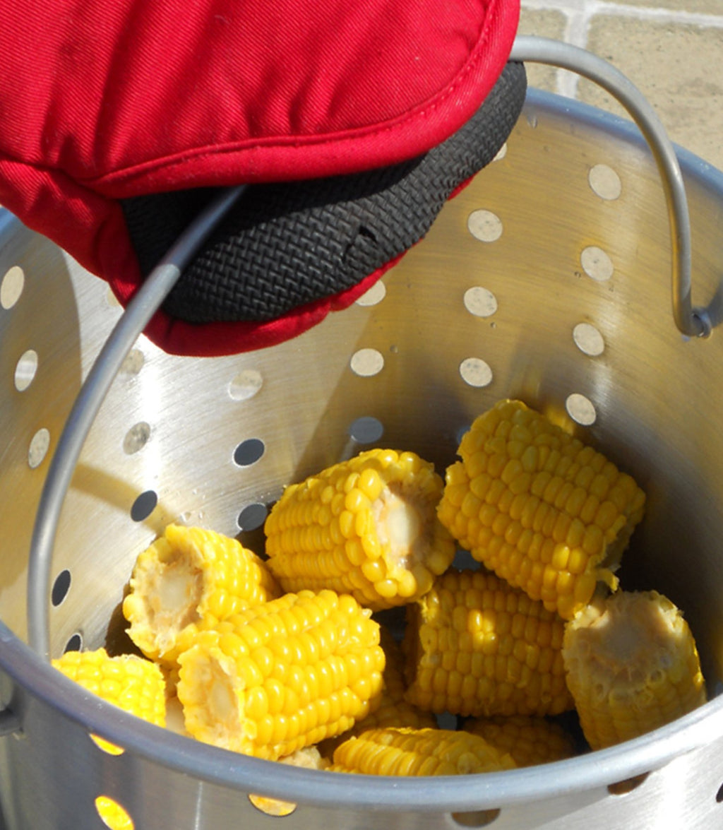 Portable Propane Outdoor Deep Frying Package with 2 Aluminum Pots O2931