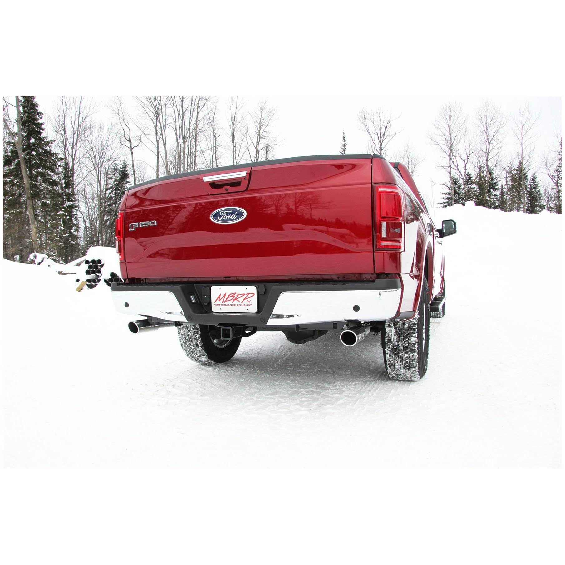 3x22 Black Cat-Back Exhaust System A1348