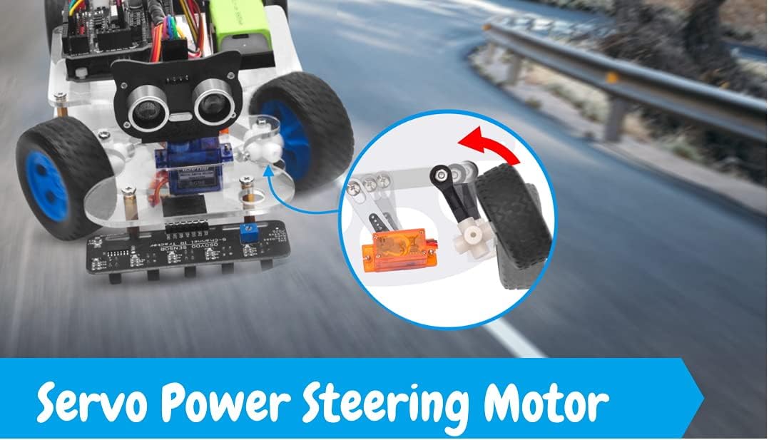 DIY Robot Car Kit with WiFi Bluetooth W674051