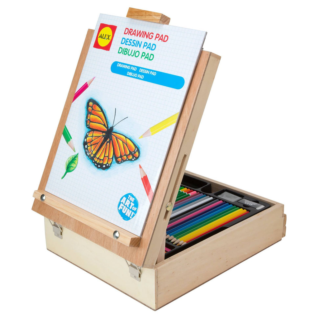 Travelers Sketch & Draw Easel Case E676