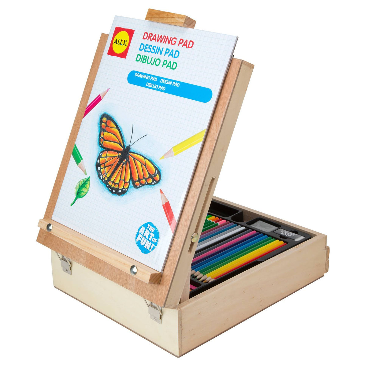 Travelers Sketch & Draw Easel Case E676