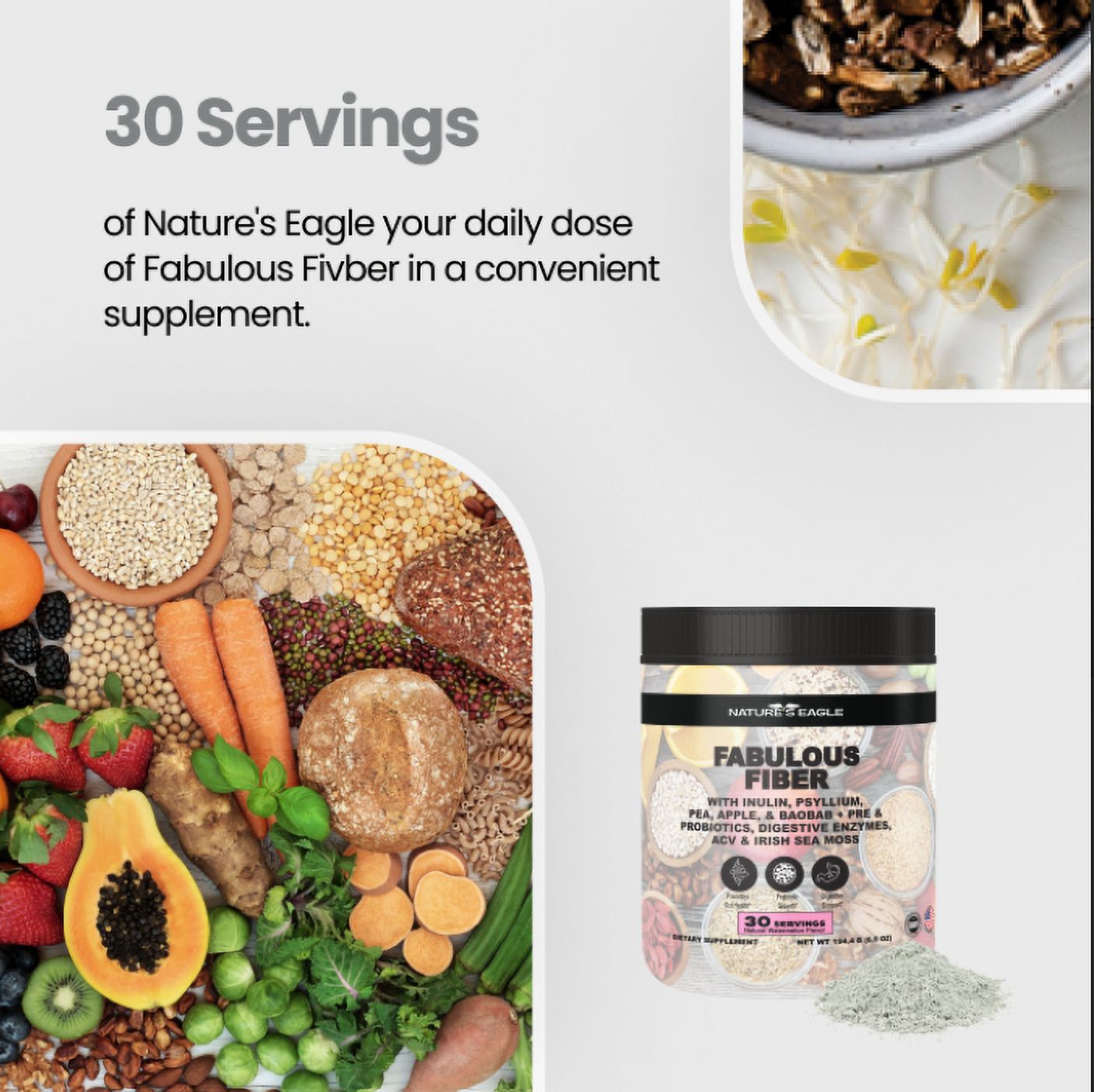 Fabulous Fiber with Irish Sea Moss A85292