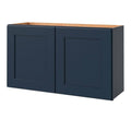 Navy Square Door Wall Cabinet X657973