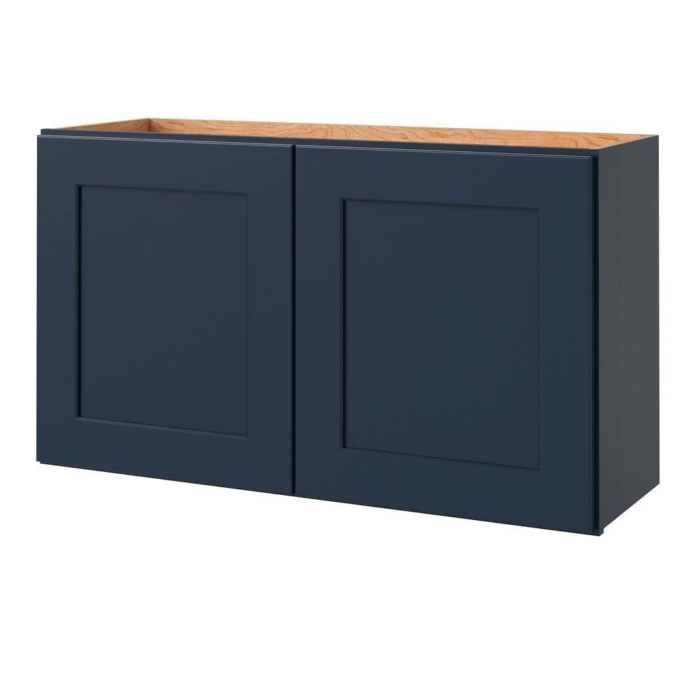 Navy Square Door Wall Cabinet X657973