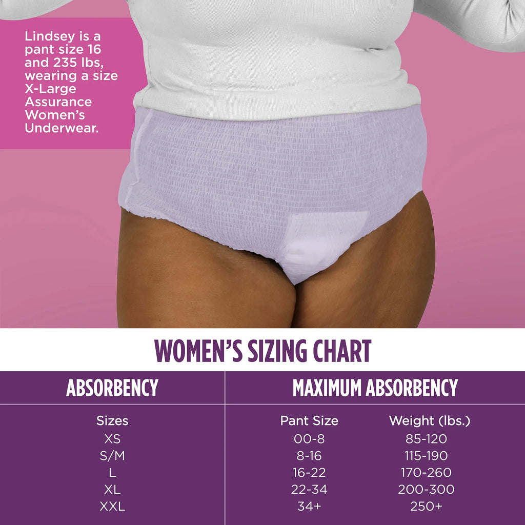 XL Maximum Absorbency Incontinence Underwear (54 Count) C23108