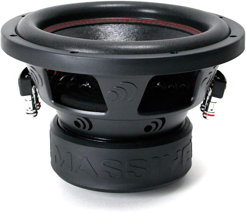 10 Inch Car Audio Subwoofer 700 Watt RMS Dual 2 Ohm N8357
