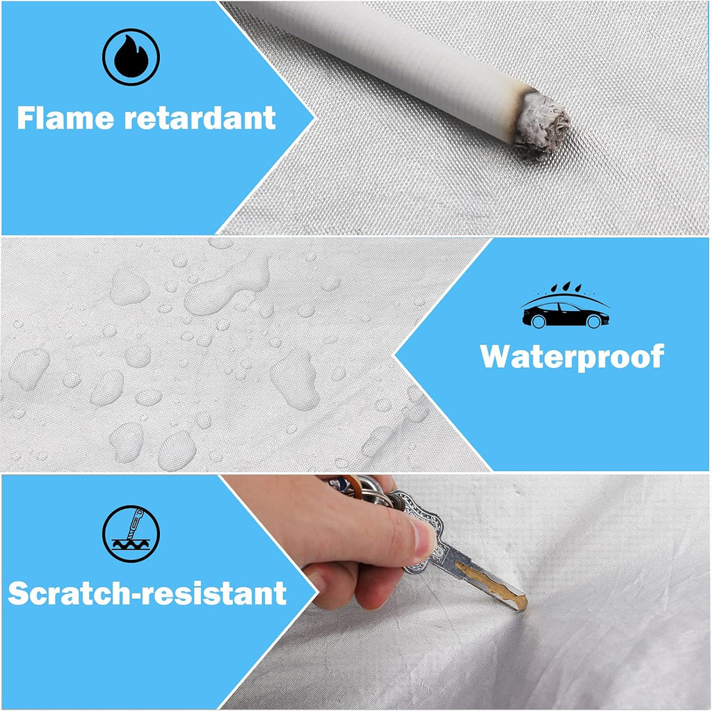 6-Layers Waterproof Car Covers with Night Reflective O423085
