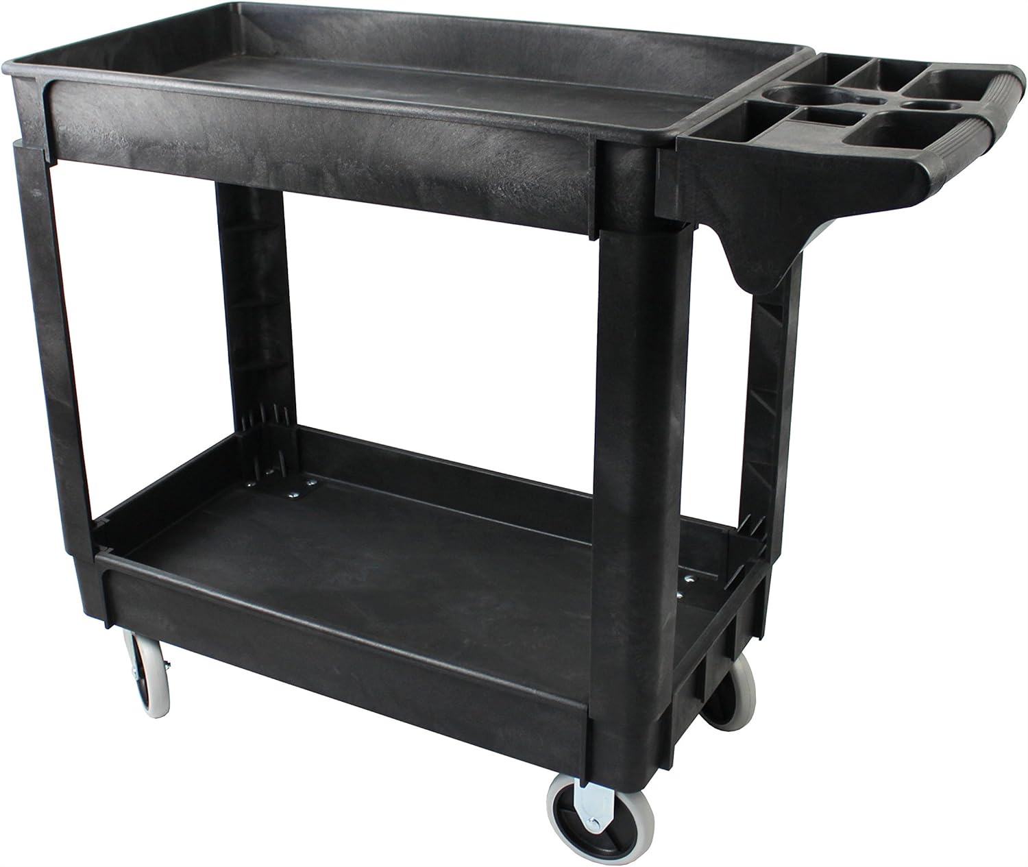 500-Pound Service Cart With Two Trays 30"X16" E6660
